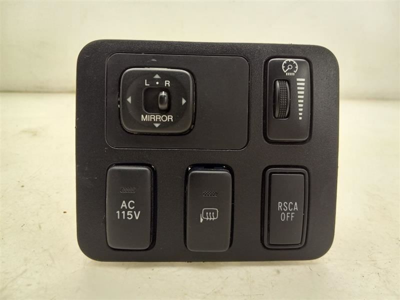 2004 LEXUS GX470 4.7L MIRROR CONTROL / DASH LIGHT CONTROL SWITCH ASSEMBLY