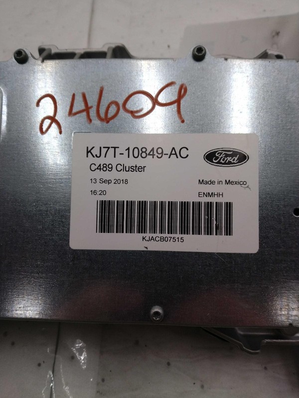 2019 Lincoln MKC Speedometer Gauge OEM White 65K Miles KJ7T10849AB