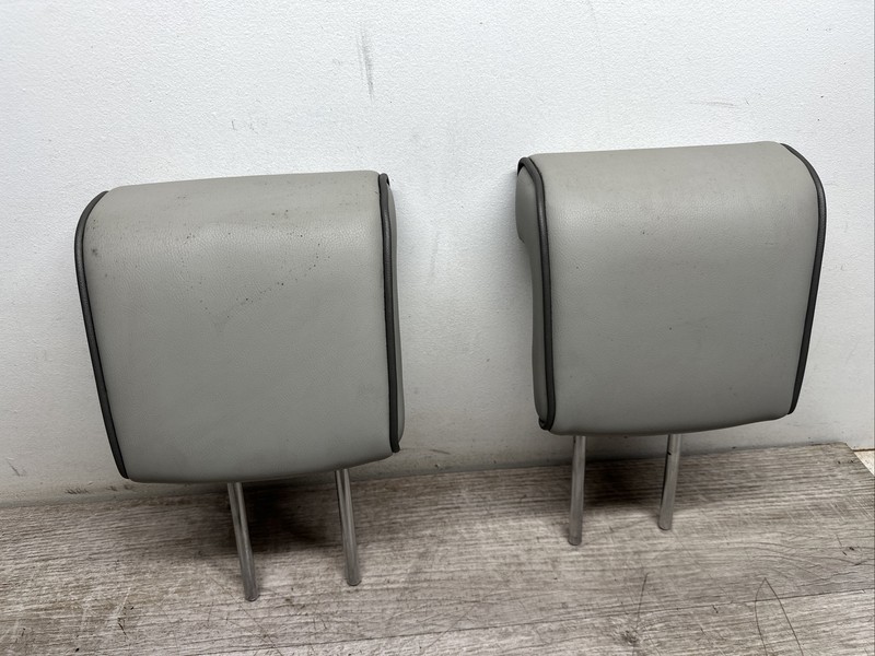2011 - 2017 Nissan Quest 3rd Row Rear Headrest Gray Leather Van Only 2 LH RH