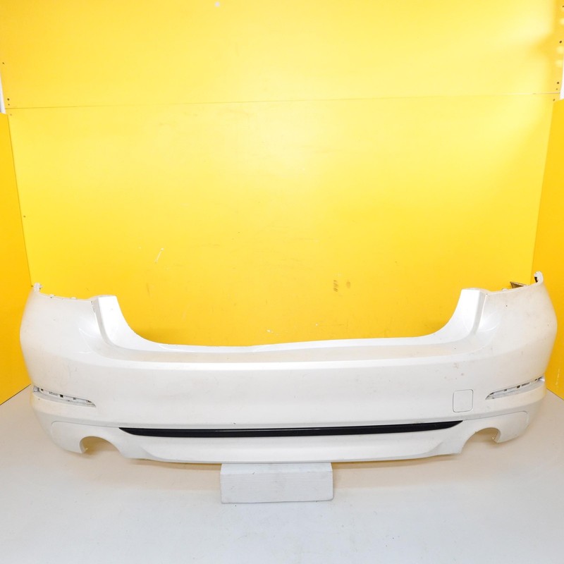 2017-2020 BMW 530 G30 Rear Bumper Cover White Complete G30h0778498