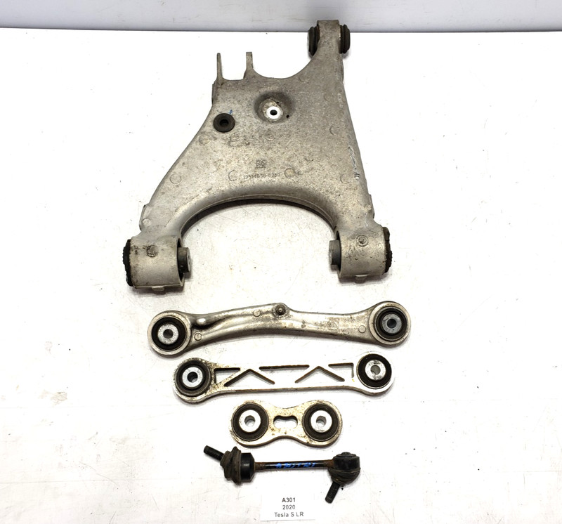 ✅12-20 OEM Tesla Model S Rear Left Driver Side Lower Upper Control Arm SET NOTE*