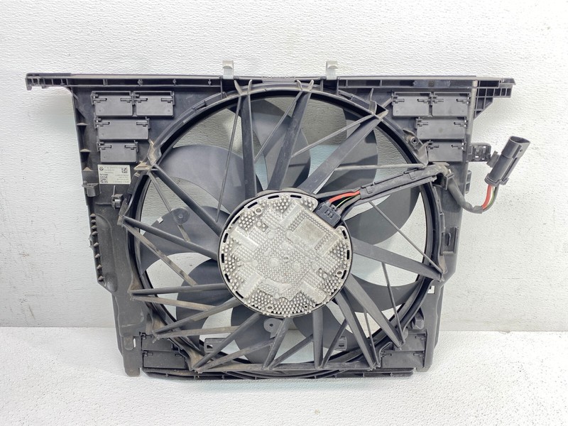BMW F06 F10 F12 550 650 750 N63 Engine Radiator Cooling Fan Motor Assembly OEM✅