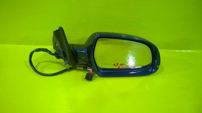10-16 AUDI A4 PASSENGER RIGHT SIDE VIEW MIRRORSCUBA BLUEOEM 2990-108