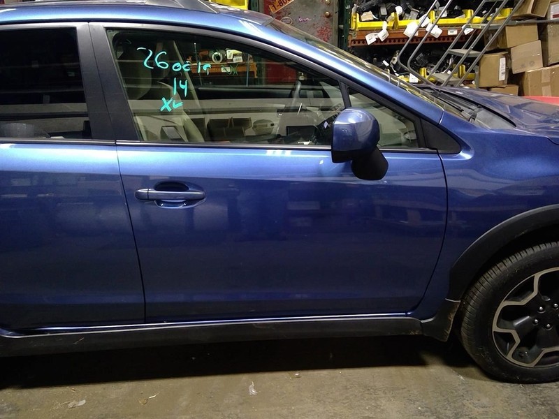 Passenger Front Door Electric Without Door Mouldings Fits 12-14 IMPREZA 1742350