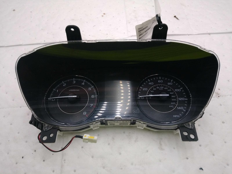 2017 Subaru Impreza Speedometer Gauge Black OEM 85002FL03A 139k Miles