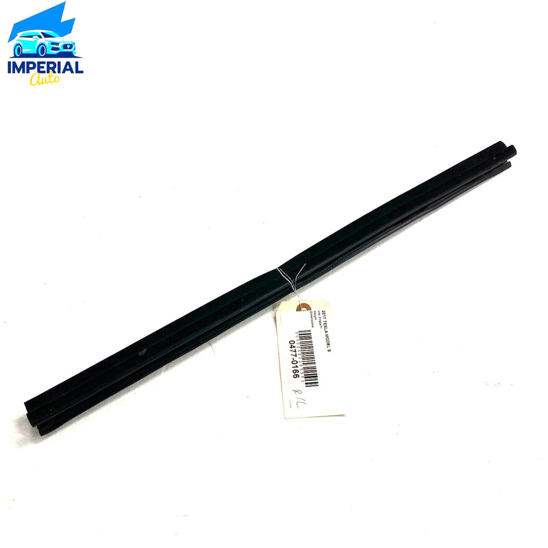 TESLA MODEL S 2012-2020 REAR DRIVER DOOR WINDOW INNER BELT WEATHERSTRIP SEAL OEM