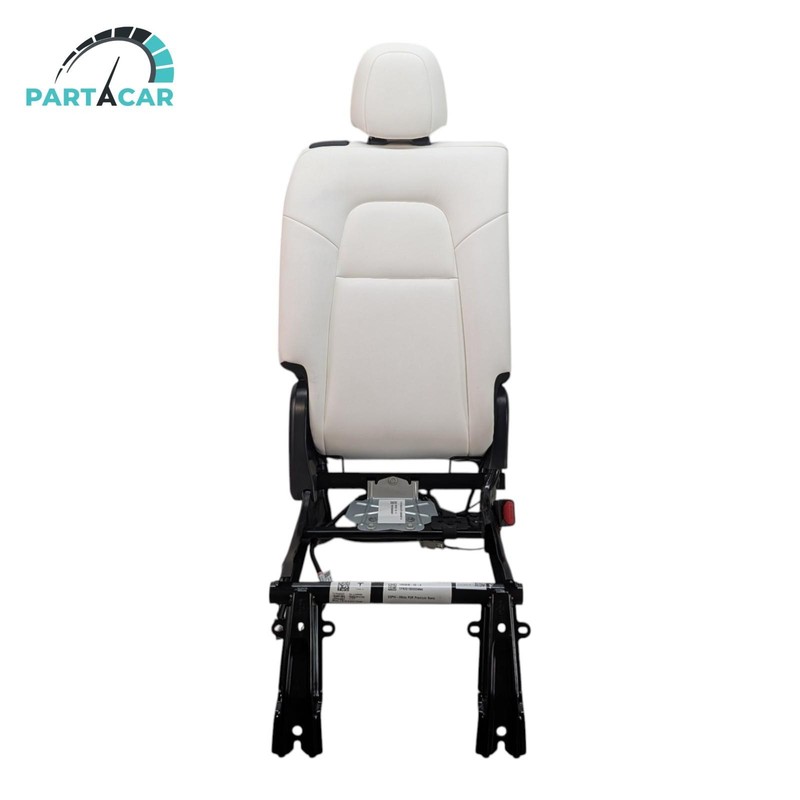 20-23 Tesla MY Rear RH Passenger Seat Upper Cushion 2 Row White SCUFF/SCRATCH