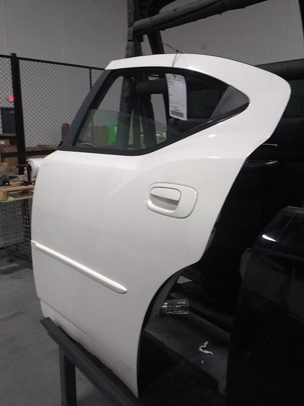 2010 Dodge Charger Left Rear Door White OEM 525663 134K Miles