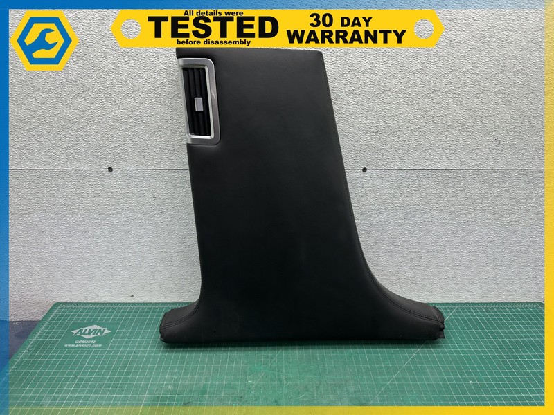 06-12 BENTLEY Flying Spur LEFT SIDE B PILLAR LOWER TRIM COVER W/ AIR VENT OEM