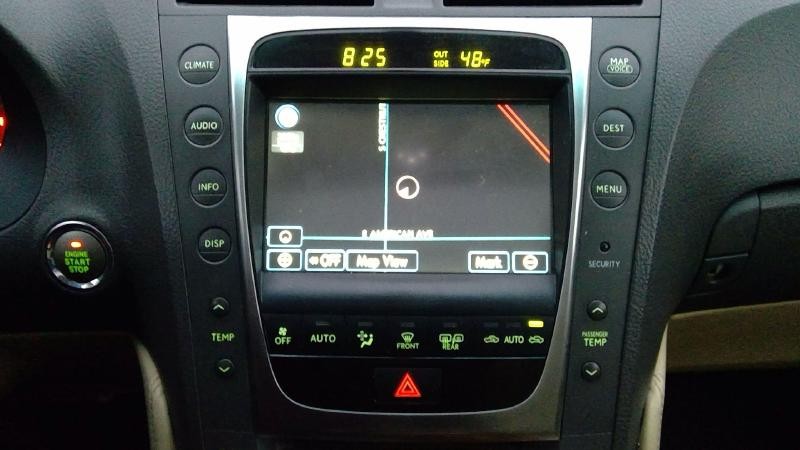 Info Screen LEXUS GS350 08 09
