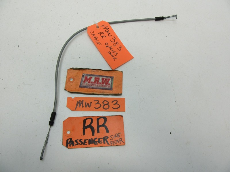 ELANTRA CABLE CABEL RIGHT REAR DOOR LATCH TO INNER DOOR HANDLE OPENS DOOR