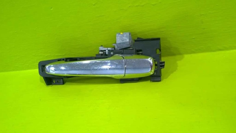 09 10 11 12 FLEX DRIVER LEFT REAR CHROME EXTERIOR DOOR HANDLE OEM 2926-43