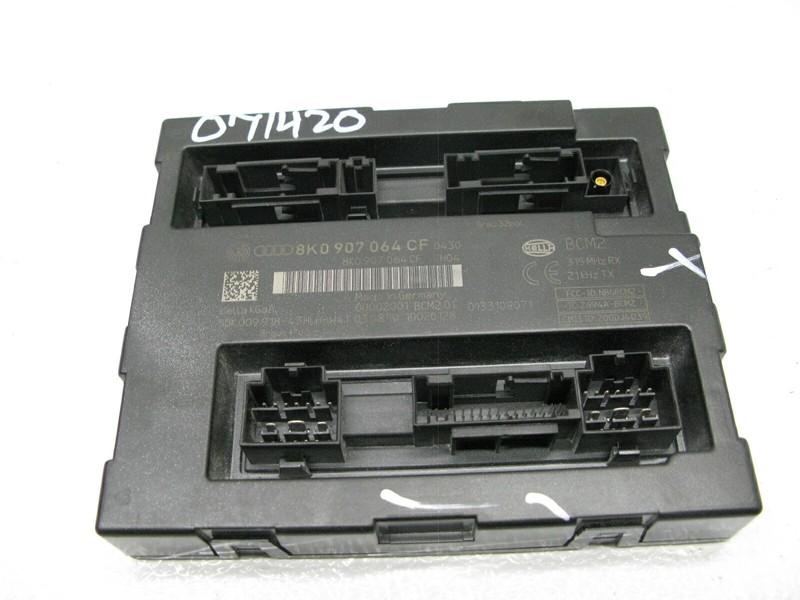 08-12 AUDI B8 A4 S4 RS4 A5 BODY COMFORT CONTROL MODULE BCM OEM 071420