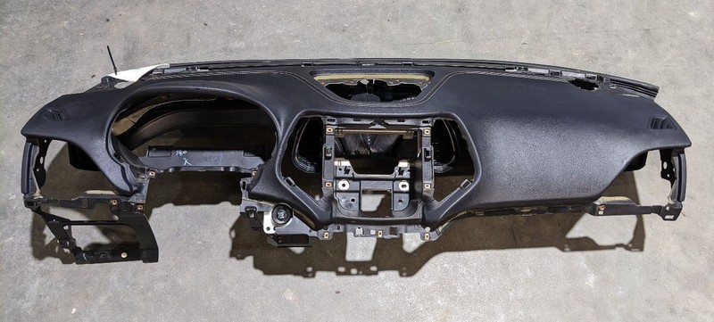 14-17 JEEP CHEROKEE COMPLETE DASH ASSEMBLY W/ BAG BLACK OEM 1158493
