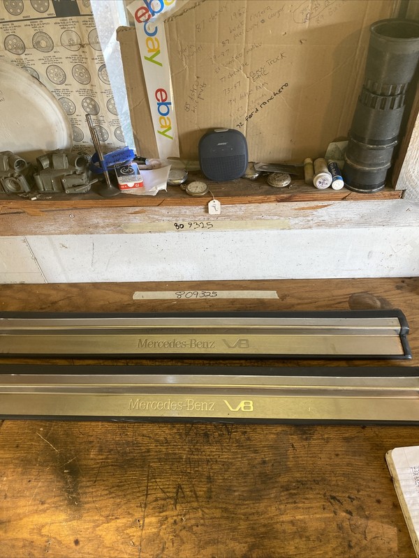 98-03 Mercedes W208 CLK430 CLK55 Left And Right Side Door Step Sill Sills