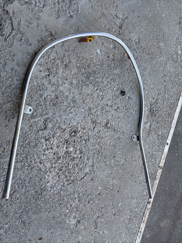 1967 1968? Ski-doo Olympique Vintage Snowmobile Front Bumper Good