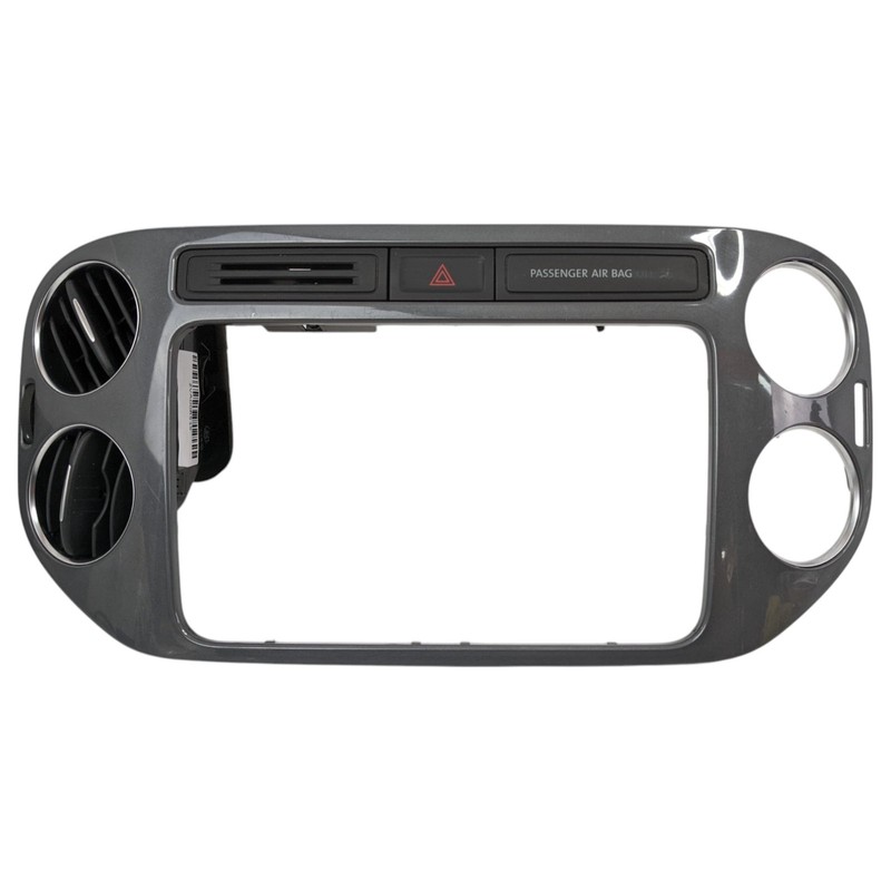 2012-2018 Volkswagen VW Tiguan Dash Radio AC Climate Trim Bezel 5N0858071 OEM