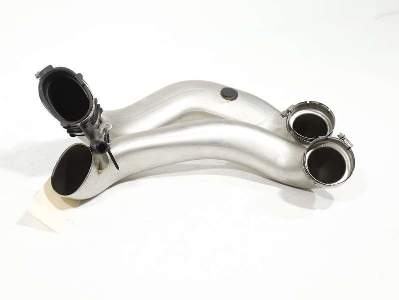 13-16 Mercedes GL450 4.7L Engine Left & Right Air Cleaner Intake Hose Duct OEM