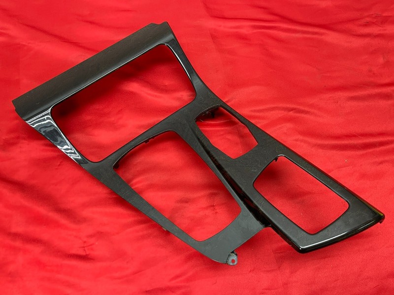 11-16 BMW F10 5 Series Center Console Interior Wood Dash Trim Cover OEM ✅