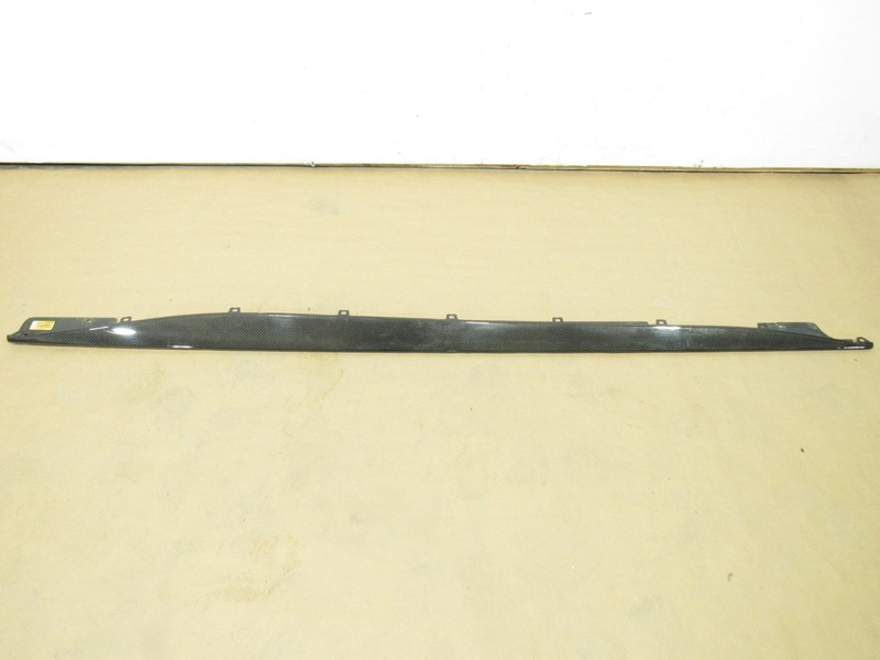 14-18 Aston Martin Vanquish 2014 Right Lower Plate Sill Blade Carbon Cover Y2