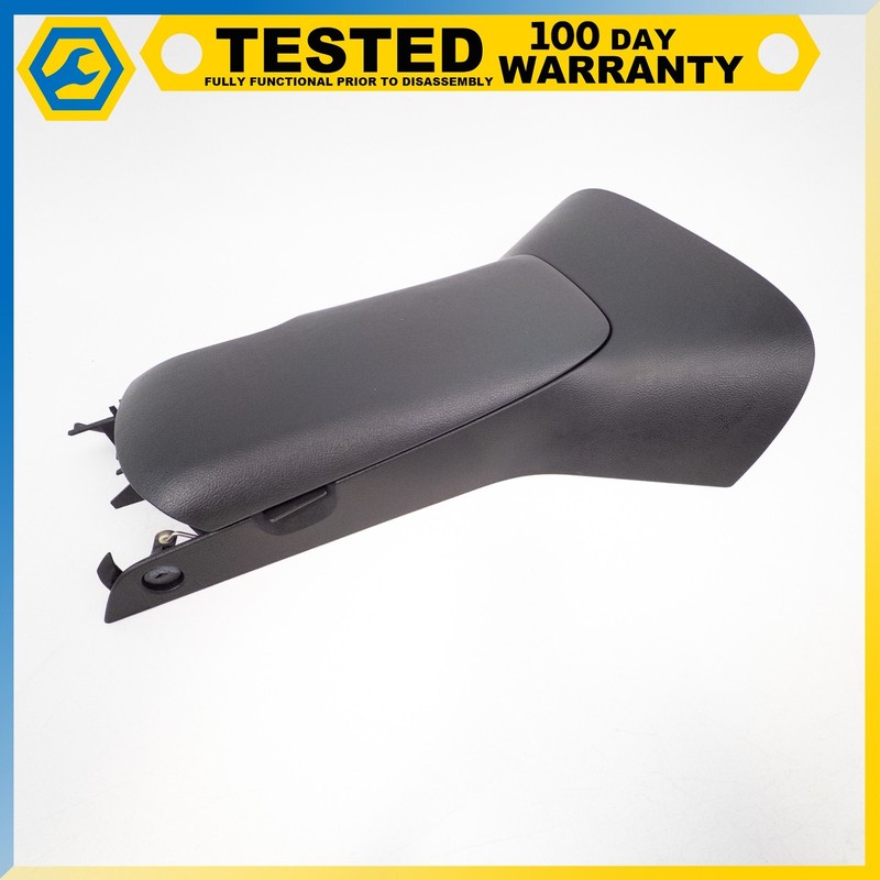 05-13 CHEVROLET CORVETTE C6 FRONT CENTER CONSOLE ARM REST LID ASSEMBLY BLACK OEM
