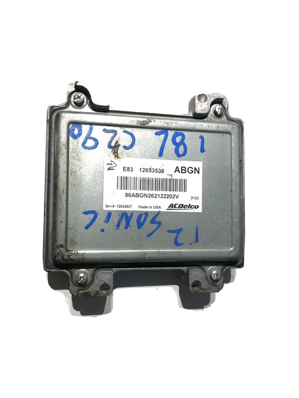 2012 Cruze Sonic 12642927 Engine Computer Control Module Brain ECU ECM PCM OEM