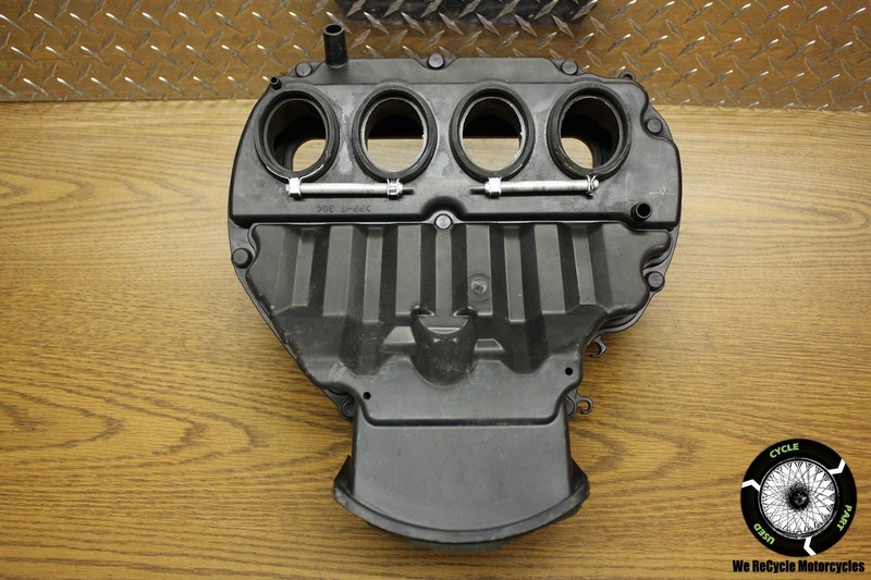 08 KAWASAKI ZX 600 P NINJA AIR BOX FILTER CLEANER HOUSING ASSEMBLY ZX6R ZX600