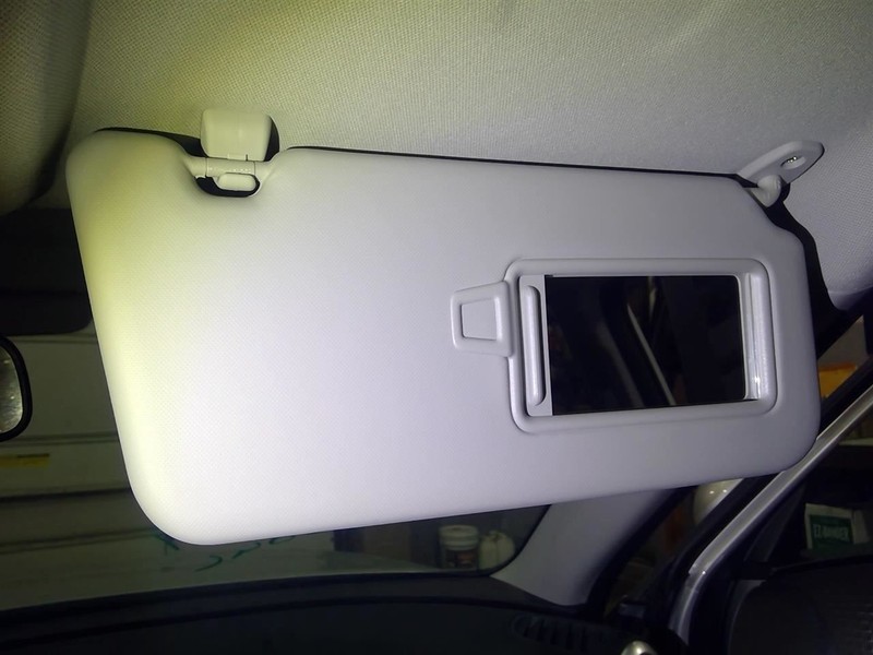 Passenger Sun Visor US Market Without Sunroof Fits 20-22 SOUL 1754927