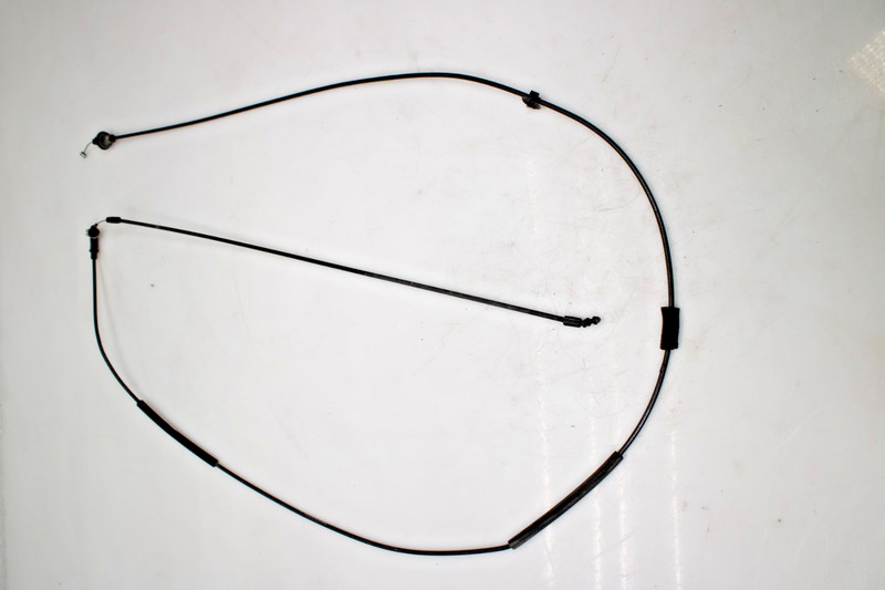 2012-2019 LAND RR EVOQUE DISCOVERY SPORT HOOD LOCK RELEASE CABLES SET OEM