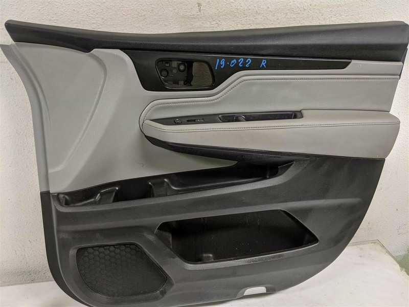18 19 Honda Odyssey Elite Front Passenger Door Panel Trim 83501-Thr-A41 Gray Blk