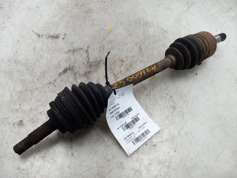 00 01 02 03 04 05 TOYOTA ECHO DRIVER LEFT AXLE SHAFT WITHOUT ABS