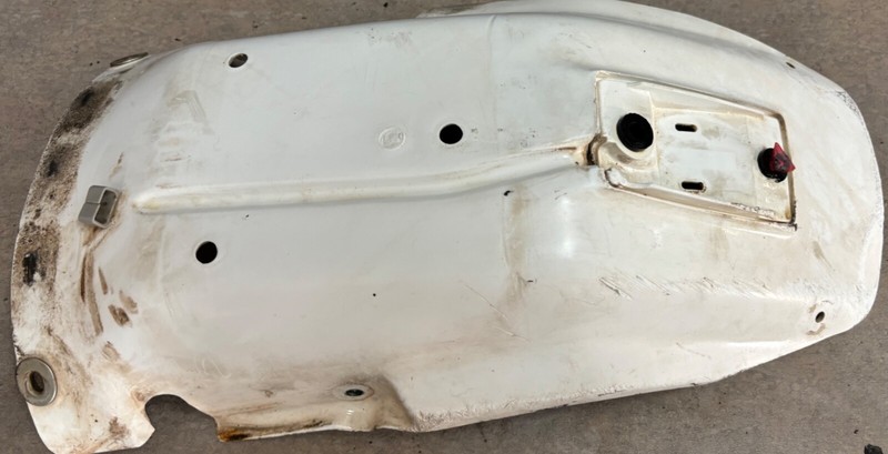 1996 Honda XR600R XR 600R Rear Back Fender Wheel Well Mud Guard Panel 1997 Z3