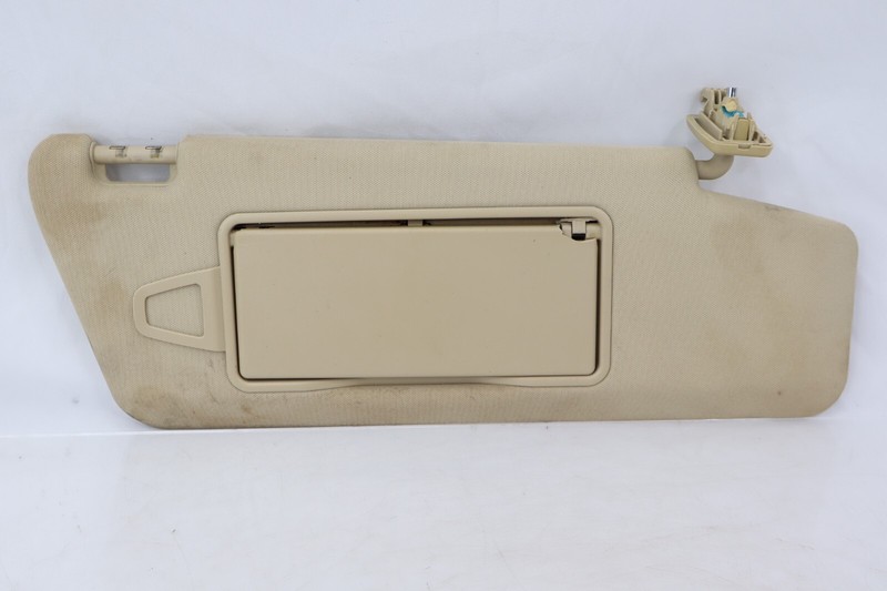 12-14 Mercedes W218 CLS550 CLS63 Right Passenger Side Sun Visor Shade Beige OEM