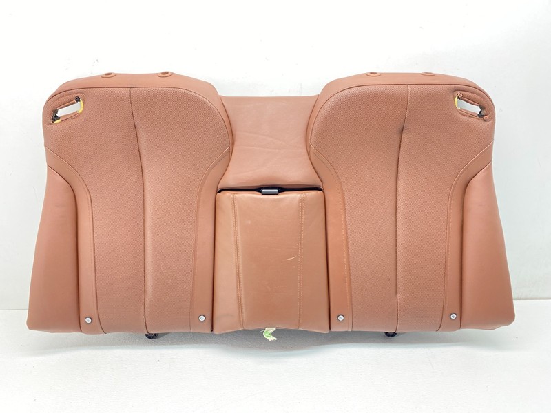BMW F12 F13 640 650 Rear Upper Backrest Seat Cushion Nappa Leather Brown OEM✅