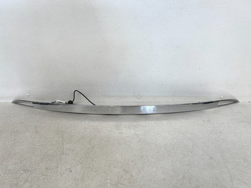 ⭐12-20 TESLA MODEL S REAR LIFTGATE TRUNK LID CHROME & PARKING CAMERA OEM LOT2650