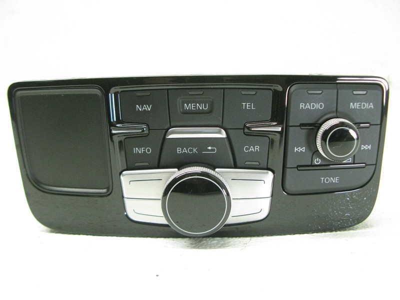 11-18 AUDI D4 A8 S8 CONSOLE RADIO CONTROL SWITCH KNOB PANEL MMI OEM 030422