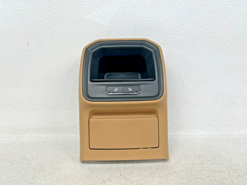 ⭐2015-2018 PORSCHE MACAN S REAR CENTER CONSOLE STORAGE SEAT HEATER OEM LOT2575