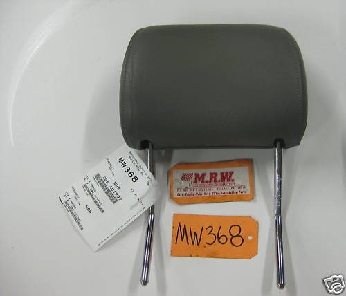 SEAT HEADREST HEAD REST FRONT GREY LEATHER RIGHT LEFT SIDE for 95-98 AUDI A6 S6