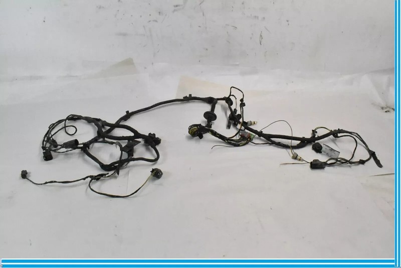 10-15 Jaguar X351 XJ XJR Rear Bumper Wiring Wire Harness w/ Parking Sensor OEM