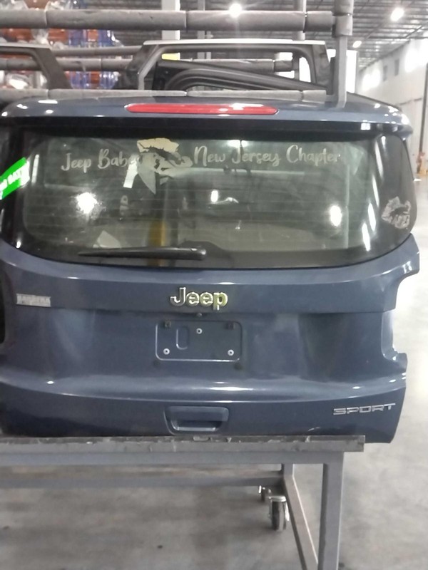 Used Deck Lid fits: 2020 Jeep Renegade wiper spoiler rear view camera light tint