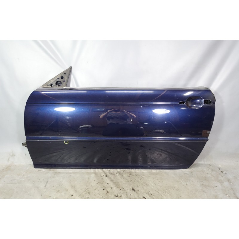 2000-2006 BMW E46 3-Series 2door Left Outside Door Shell Frame Orient Blue OEM