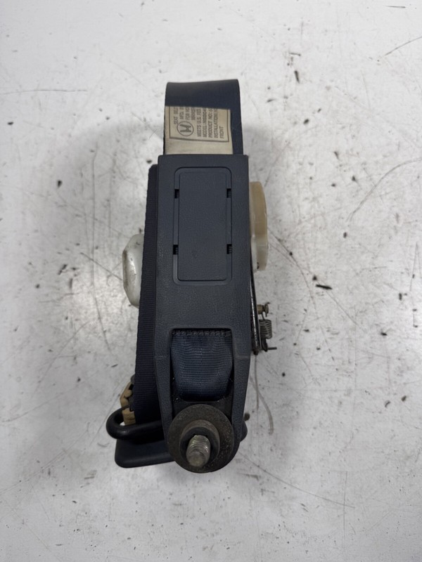 84-87 Honda Civic 4 Door Left Seat Belt Blue OEM