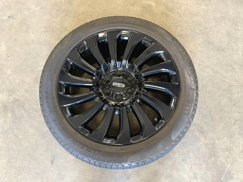 ⭐18-24 LINCOLN NAVIGATOR BLACK LABEL WHEEL RIM TIRE 285/45/22 22X9.5 OEM LOT2626