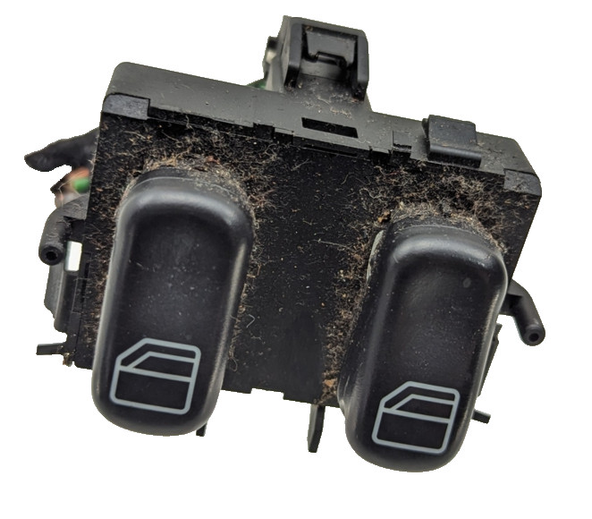 Mercedes W163 ML430 Rear Window Switch Control Button w/ Trim 1638201110 OEM