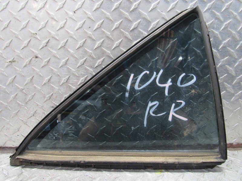 07-09 TOYOTA CAMRY RIGHT REAR PASSENGER DOOR VENT GLASS NORTH AMERICA BUILT
