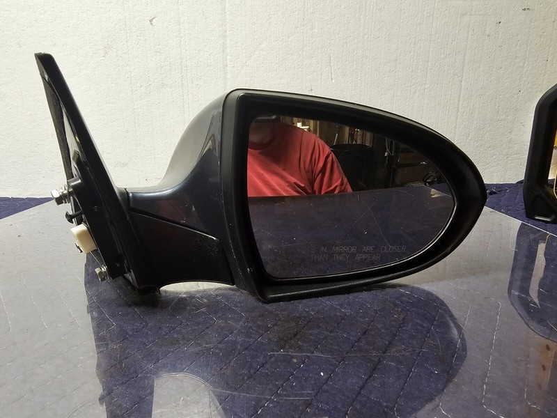 2011-2016 Kia Sportage Passenger Right Side View Mirror Power BLUE OEM