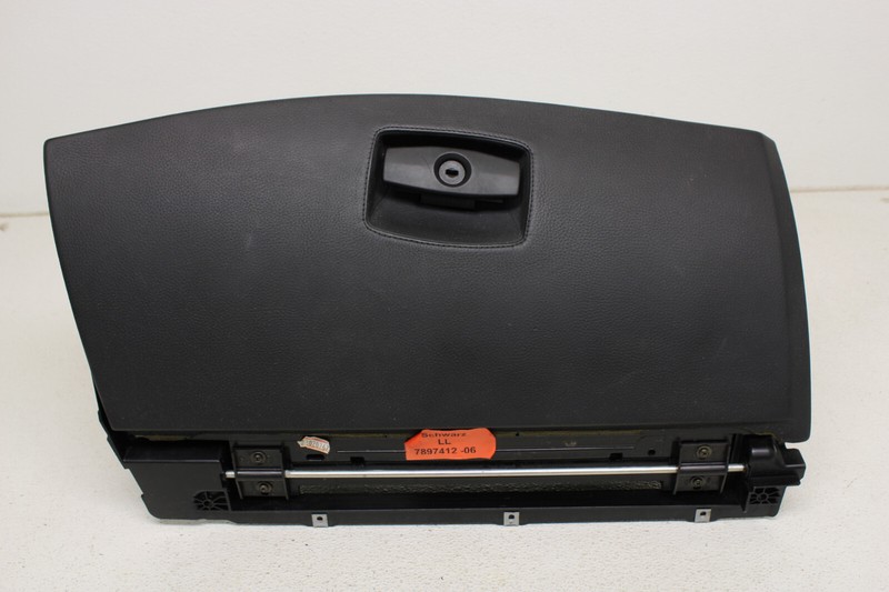 BMW Extended Leather Black Glove Box 5 & 6 Series M5 M6 E60 E6x Oem 2005-2010