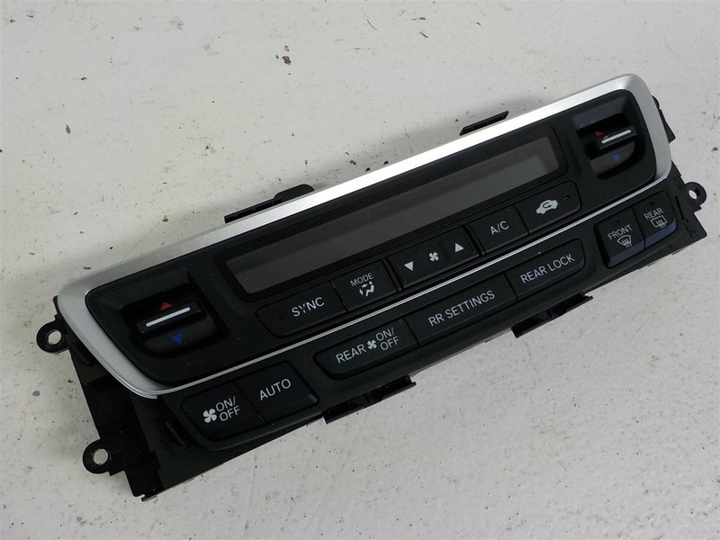 16 17 Honda Pilot Temperature Ac Heater Climate Control 79600-Tg7-A41za Oem