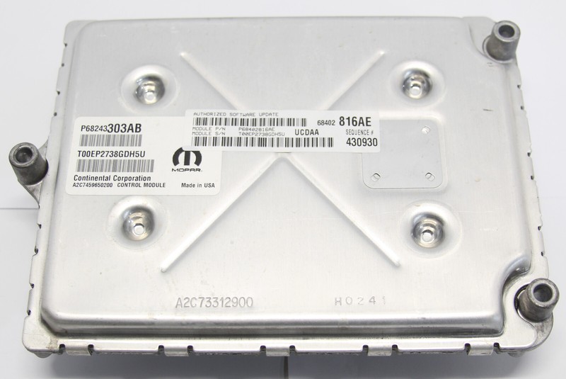 ✅ 2016-2019 RAM 1500 / Classic OEM POWERTRAIN CONTROL MODULE 68243303AB Mopar