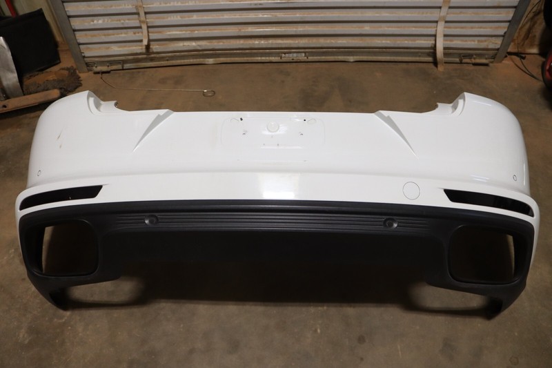 2017-2018 PORSCHE PANAMERA 971 G2 SPORT DESIGN PACKAGE REAR BUMPER COVER OEM